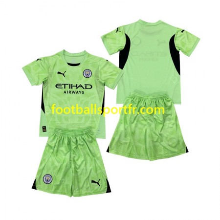 Tenue Manchester City 2 Gardien Enfant Quatrième 2024-2025 Maillot de Foot